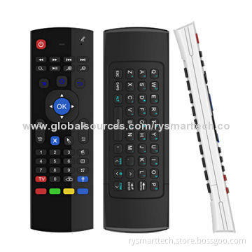 Gyroscope Wireless Air Mouse with Full Keyboard for Android TV Box